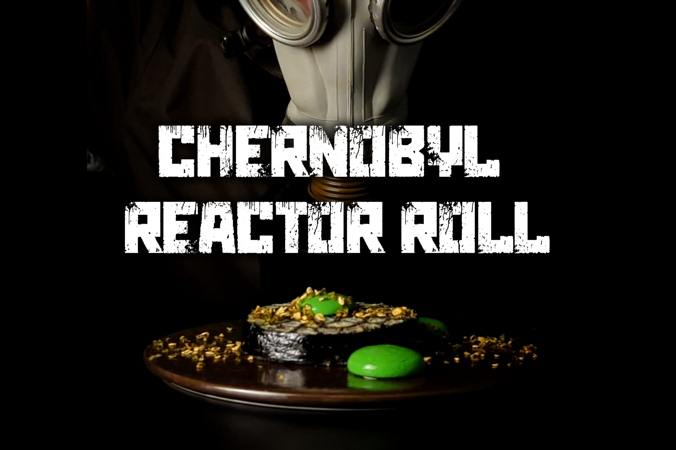 Chernobyl Reactor Roll with Radioactive Spheres