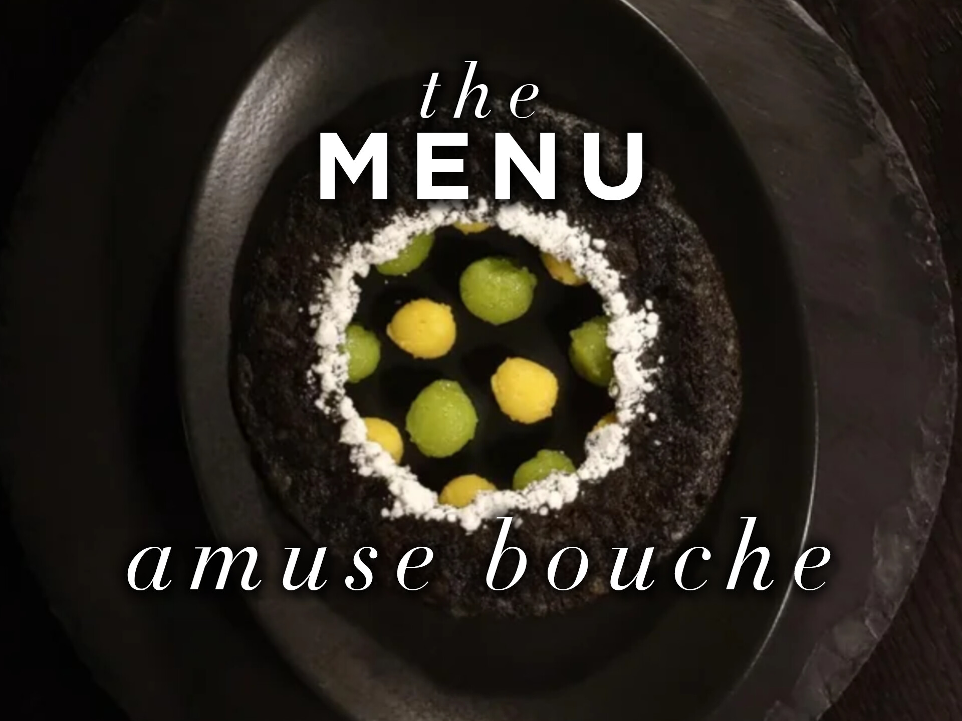 Amuse Bouche inspired by The Menu film